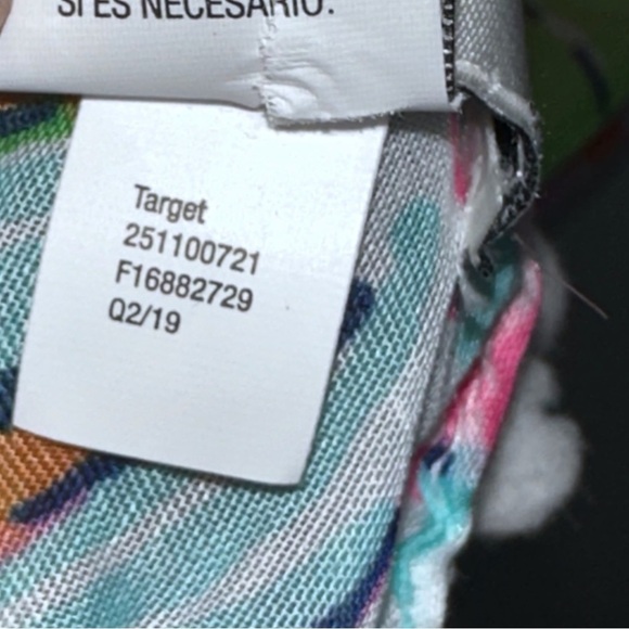 Lilly Pullitzer Target Nosey Posie Scarf With Pom Poms Swim Cover-Up - Picture 7 of 9